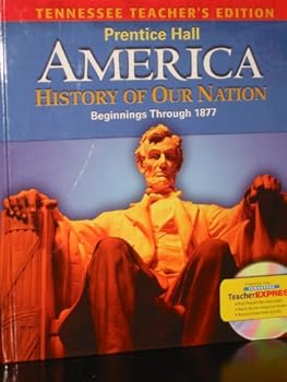 Textbook Binding America: History of our Nation. Beginnings Through 1877 TN Teacher's Edition Book