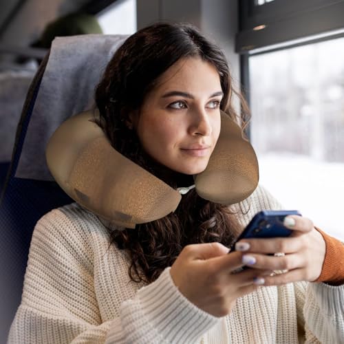 Almohada de viaje espuma viscoelástica tamaño estándar miniatura 6