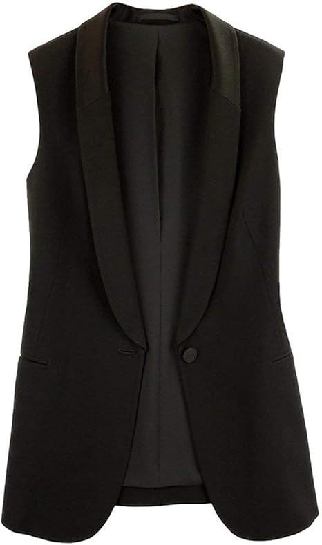 Gilet Donna Senza Maniche Primavera/Autunno - Moda Casual In Poliestere Taglie S-L - Foto 2