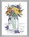 Janlynn""Wildflower Jar Counted Cross Stitch Kit