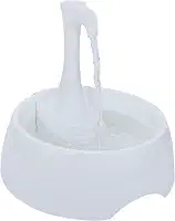 AMICUS - Fonte Bebedouro de água AQUA FIRST USB para Gatos e Cães Bivolt, Bebedouro para Animais de Estimação - Design Ergonômico, Portátil, Bivolt - 1,2L de Capacidade - Branco