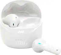 JBL, Fone de Ouvido Bluetooth, Tune Flex 2, Sem Fio, Com Cancelamento de Ruído, Resistente À Água e Poeira - Branco