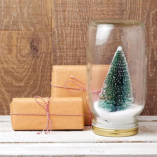 Decoración de escritorio navideña en pack de 68 mini pinos para regalar 5
