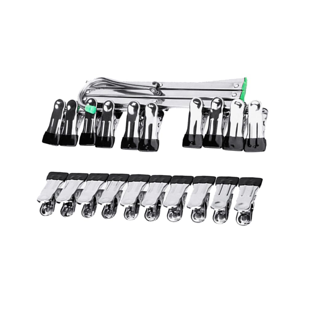 Cadre de séchage négatif pour chambre noire - Pliable - Coupe-vent - 10 clips pour accessoires de film 35 mm 120/135