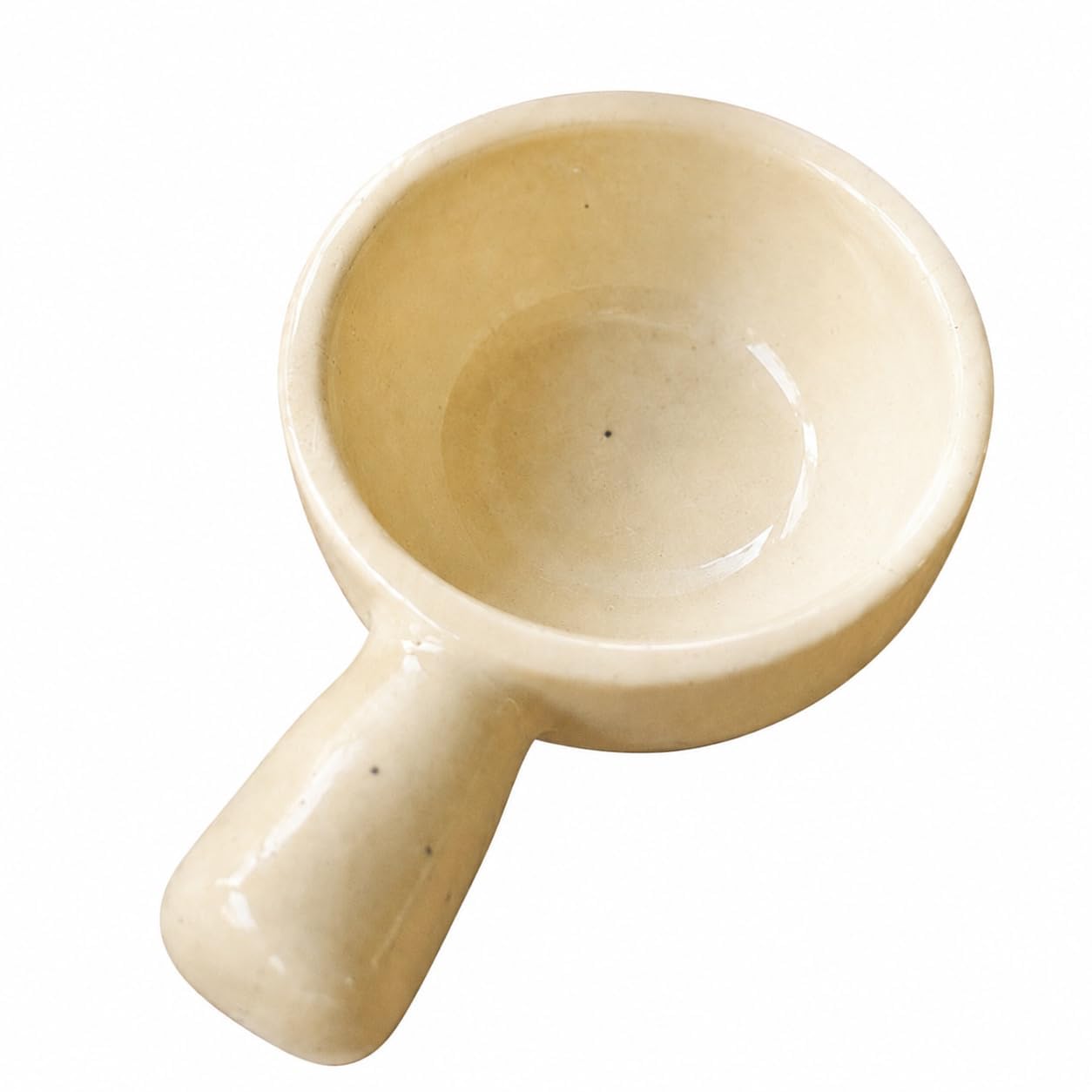 premium ceramic incense holder with handle for dhoop cones, dhoop sambrani cups burner diffuser with ash catcher collector for home, office, pooja and other rituals