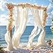 Wedding Arch Draping Fabric, 2 Panels 28
