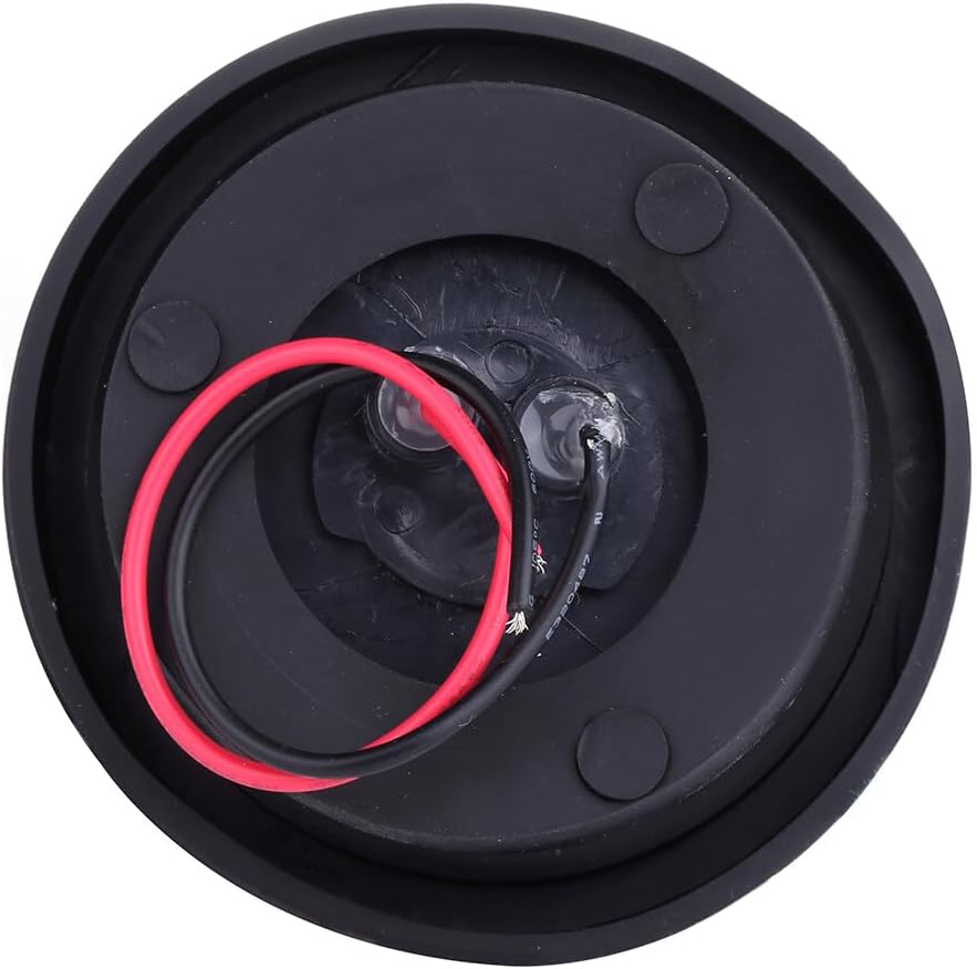 4x 2.5" Round Led Trailer Tail Lights 4 LED Amber Clearance/Side Marker Light Stop Turn Tail Lights Brake Trailer Lights Mount Grommet/Pigtails for Trailer Truck Camper RV