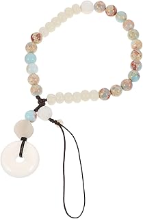 ifundom Frisado Telefone Encanto Do Telefone Cordão Alça de Pulso Frisado Frisado Pulso Cordão Frisado Cadeia de Telefone Celular Cinta Do Telefone Cordão Corda Do Telefone