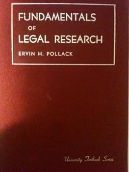 Hardcover Fundamentals of Legal Research Book