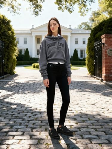 Tommy Jeans Sylvia HGH SKN DH4288 Skinny Women's, Denim (Denim Black), 26W / 32L – Ansicht 4