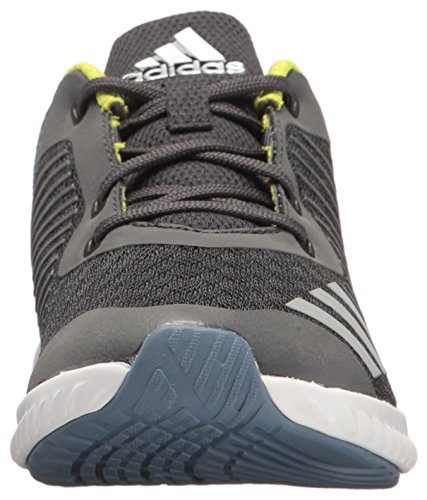 adidas Girls' Fortarun,carbon/metallic silver/raw steel,7 M US Big Kid2