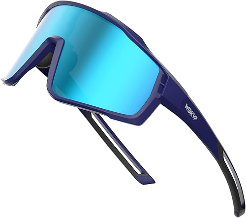 Polarized Sports Sunglasses for Men and Women, UV400 Protection, Running and Cycling glasses