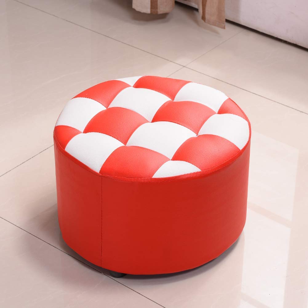 Table basse tabouret cube et pouf repose-pieds rembourré pour chambre