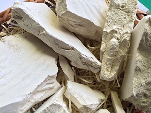 Yellow Edible Clay Chunks (lump) Natural for Eating (Food), 4 oz (113 g)