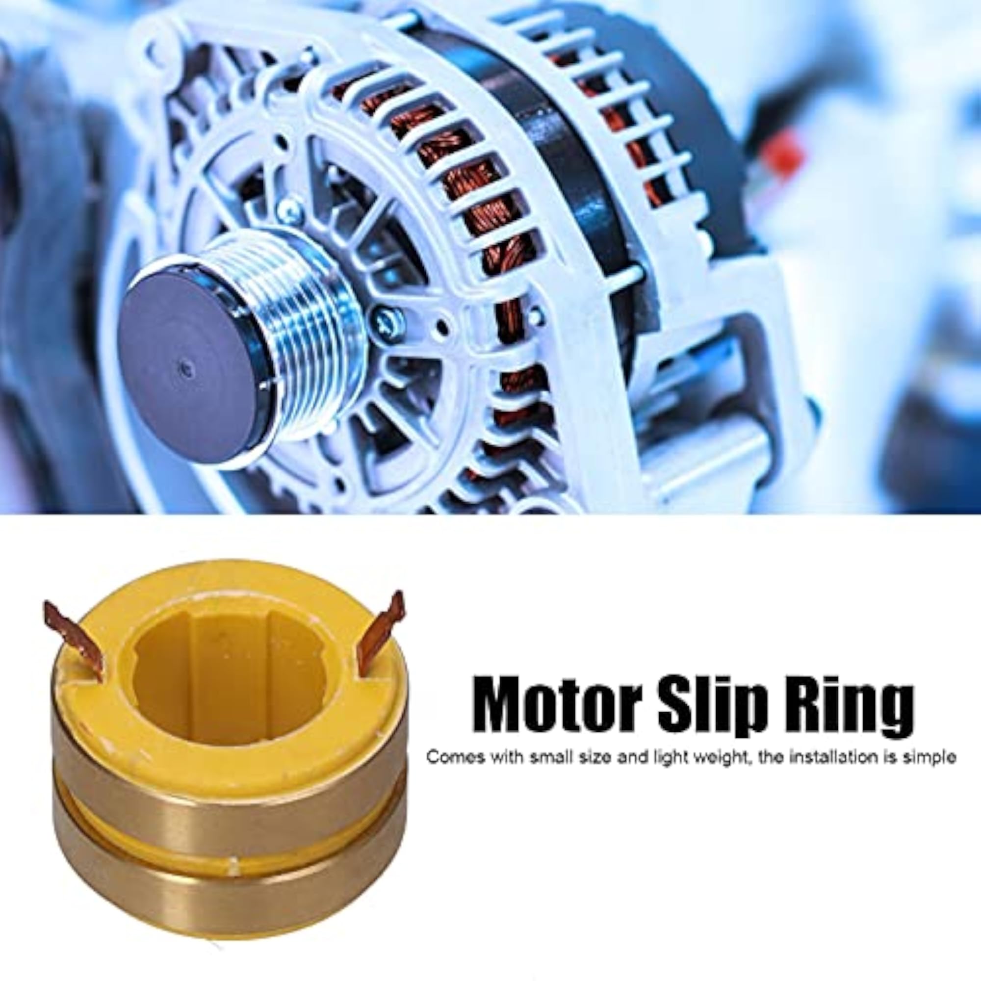 Slip Ring, 41mm OD Easy Installation Brass Conductive Rings