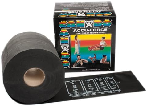 Cando Accu-Force Band - Low Powder - 50 yds -Heavy Black