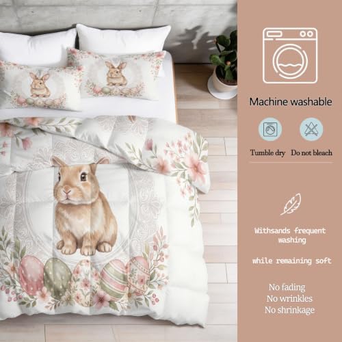 Edredón sin funda de edredón reversible de 220x240 cm suave y cálido 5