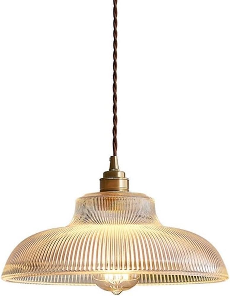 Lámpara colgante de techo redonda para comedor y salones con decoración vintage