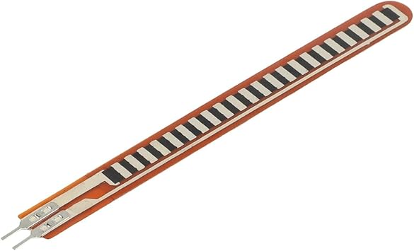 F-lex Sensor 2.2 Inch Bend Sensor For Robotic Gloves, 73.66mm Flexible Bending Resistance Detector With 2-Pin Pins For Electronic Projects And Interactive Devices2.2