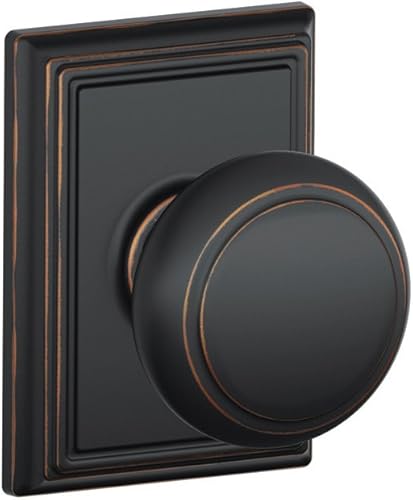 Schlage F10AND619ADD Picaporte para puerta Andover Addison Collection