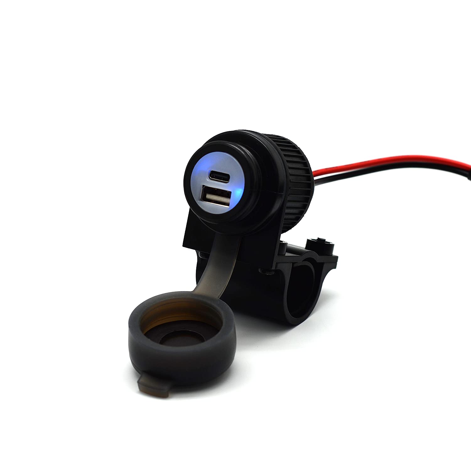 Buy Cliff Top 36W PD USBC and QC 3.0 Motorcycle Handlebar USB Charger