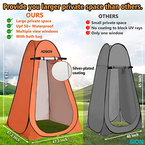 AOSION-Privacy-Shower-TentPop-Up-Changing-TentCamp-Bathroom-Changing-Dressing-RoomPortable-Toilet-Tent-with-Carry-Bag-for-Camping-Beach