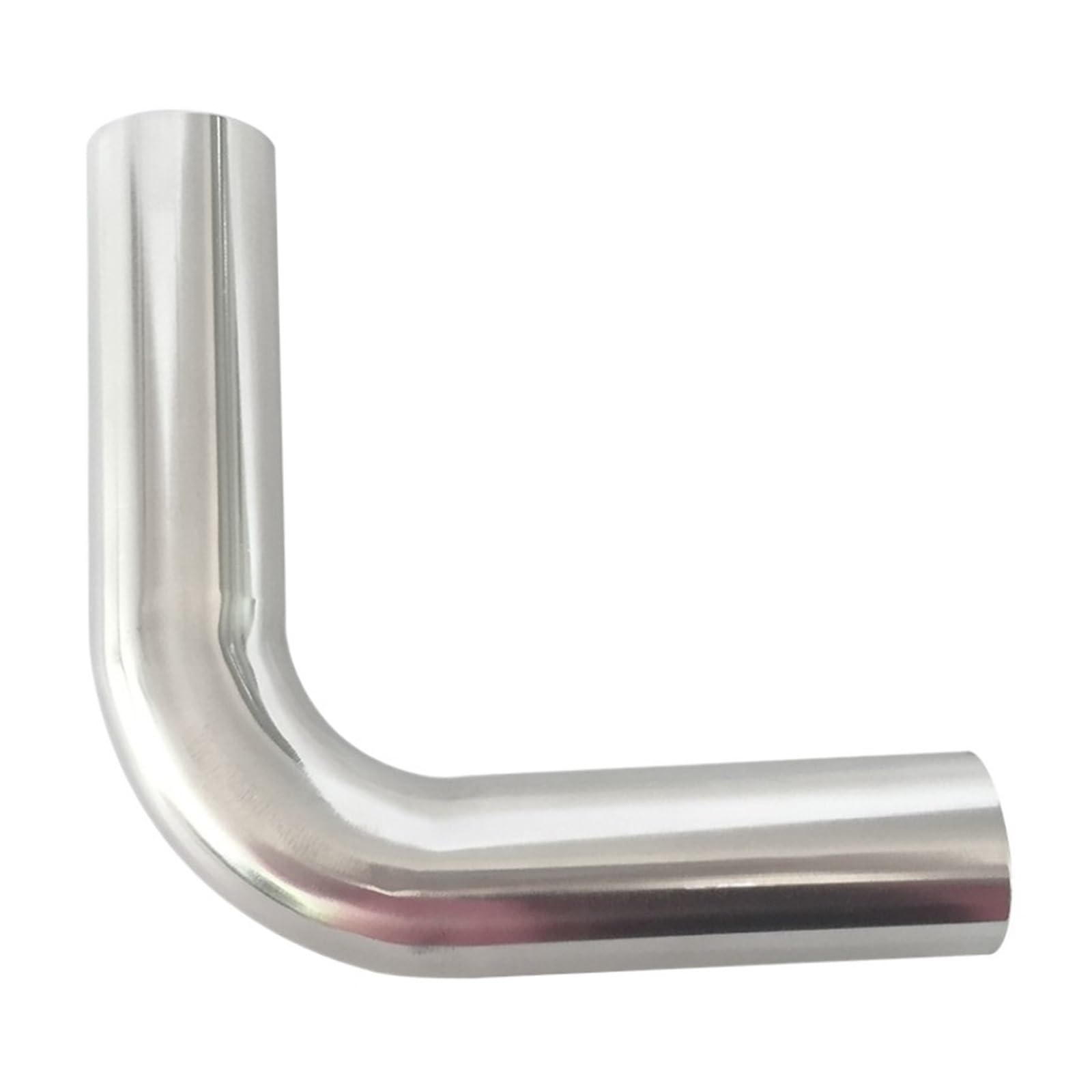 Tubería de 19/25/32/38/45/51/57/63 mm de diámetro Exterior, Soldadura a Tope, Codo de 90 Grados, Curva Larga, conexión de Acero Inoxidable SUS304, Longitud de 100 mm(76mm)