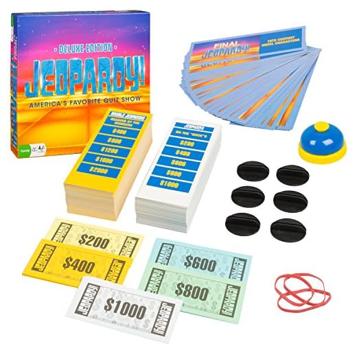 Outset Media - Jeopardy Deluxe Edition - America's Favorite Quiz Show