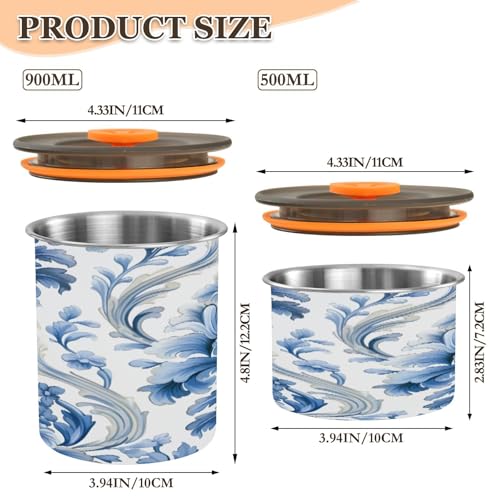 Contenedor hermético de acero inoxidable para café 30oz miniatura 2