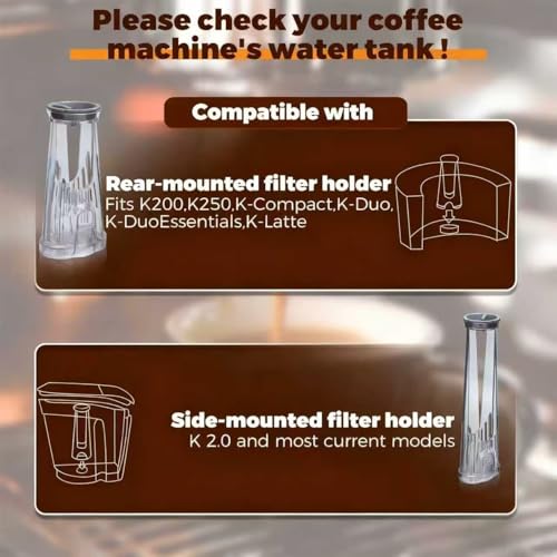 Image of Filter Holder and 12 Water Filters,Compatible with Keurig 2.0 Series Coffee Machines Compatible with (K-Supreme Series, K-Express, K-Slim,K-Elite, K-Duo Plus, K-Select, K-lced, K50, K-Classic)