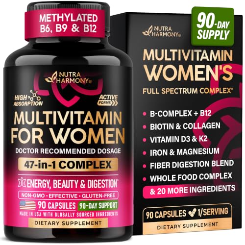 Multivitamin for Women 47in1 - B-Complex, Biotin...