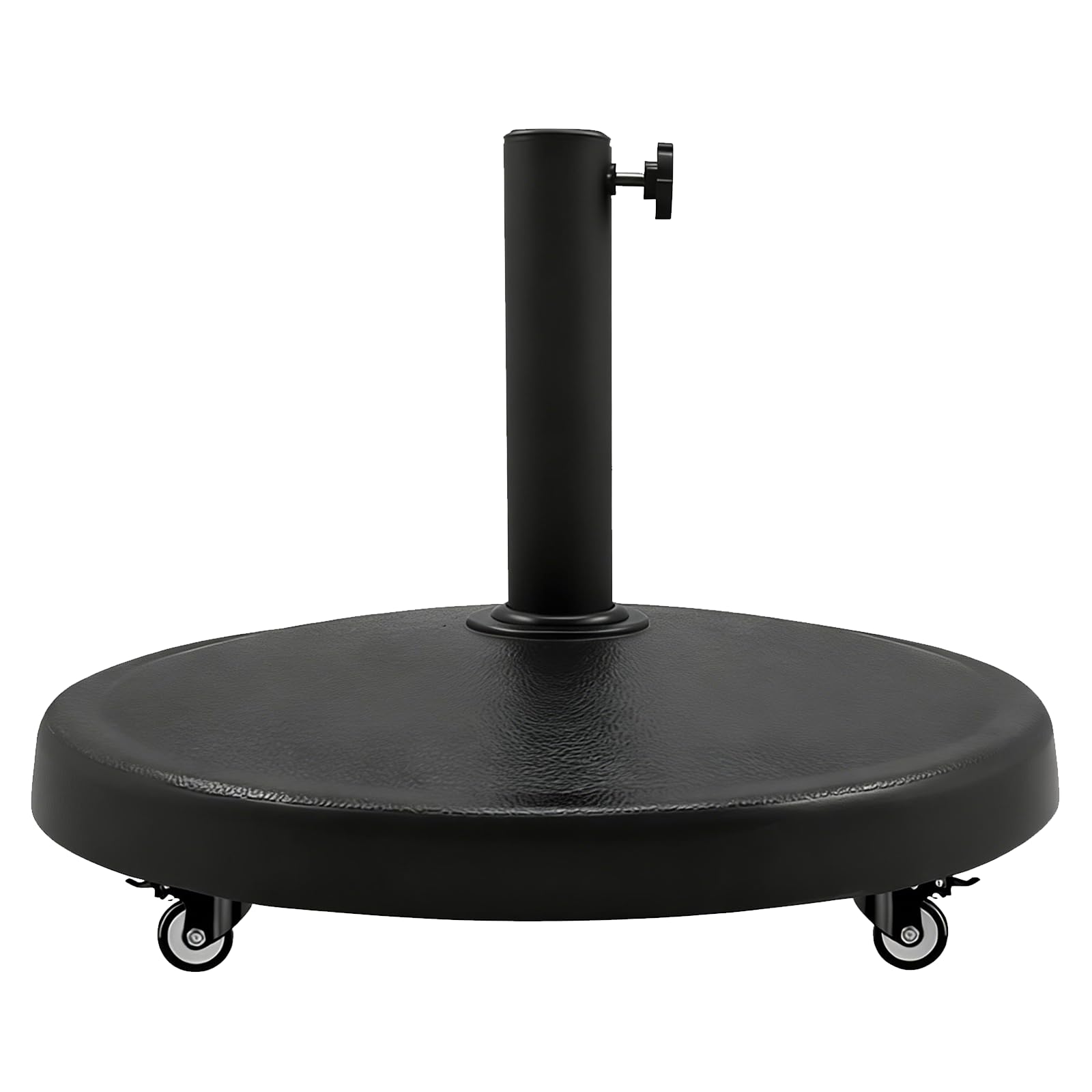 Pied de parasol de jardin stable pour éviter les chutes sur la terrasse