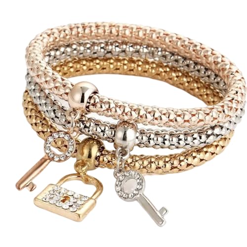 Fini les Bijoux Fragiles : Optez pour le Bracelet Charme avec Verrouillage Sécurisé