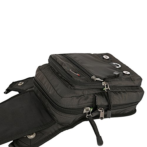 Vanlison Crossbody Bag, Messenger Bag For Men, Shoulder Bag For Men, Men Satchel Bag Black #TOP6