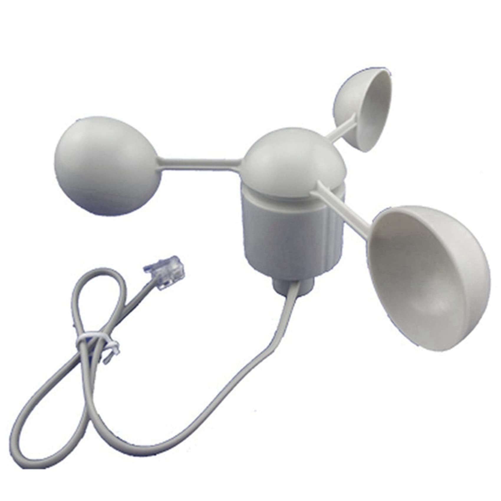 2X WH-SP-WS01 Anemometro Strumento di Misurazione Della Velocità del Sensore di Velocità del Strumento Meteorologico per Anemometro