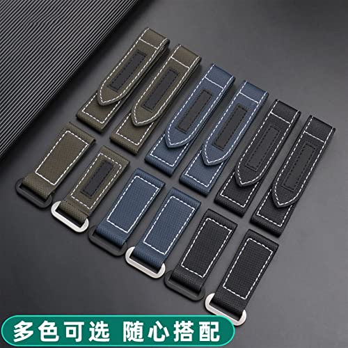 Bracelet nylon PURYN 24mm pour Panerai, accessoire idéal pour l'été