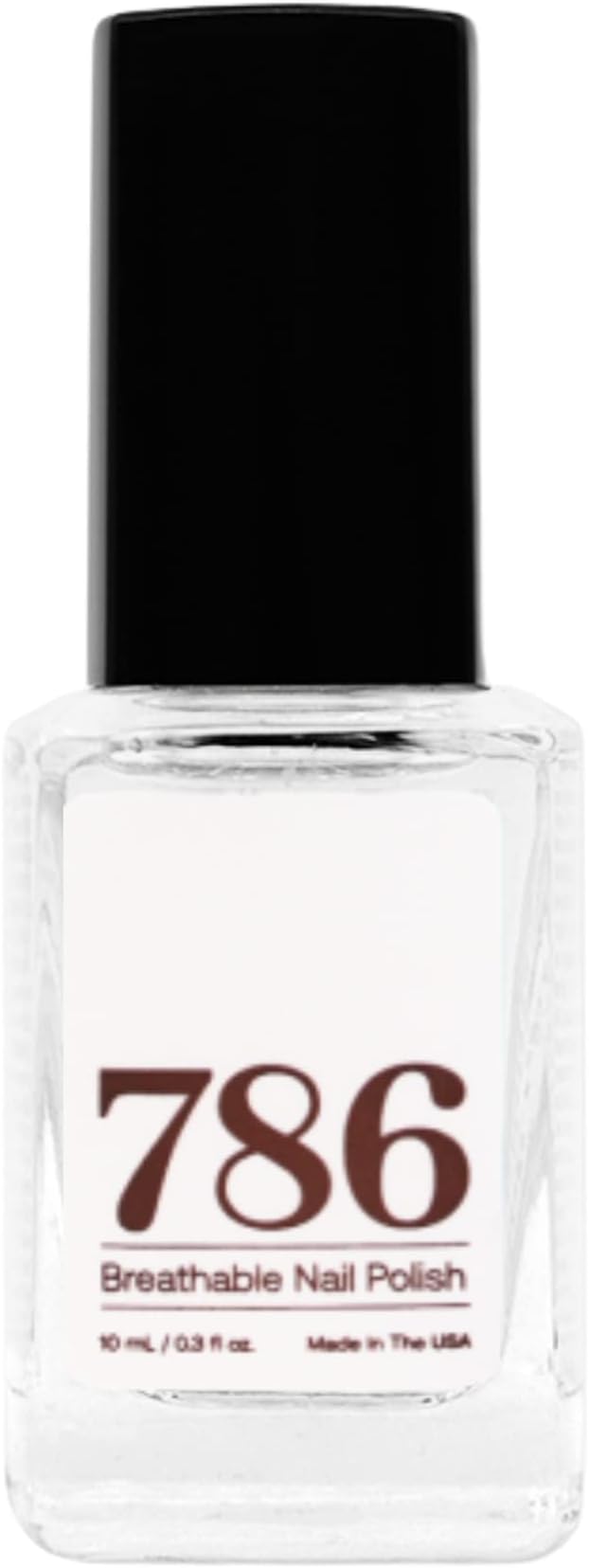786 Cosmetics Breathable Nail Polish - Vegan Nail Polish, Cruelty-Free, Healthy, Halal Nail Polish, Fast-Drying Nail Polish (Top Coat Matte)