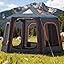 4|6 Person Hexagonal Inflatable Tent/Gray