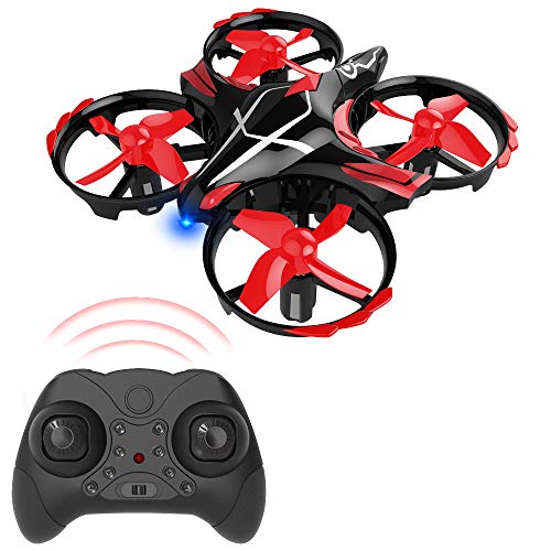 Mini Drone RC Nano Quadcopter Best Drone for Kids and Beginners RC Helicopter Plane with Auto Hovering, 3D Flip, Headless Mode and Extra Batteries Toys for Boys and Girls