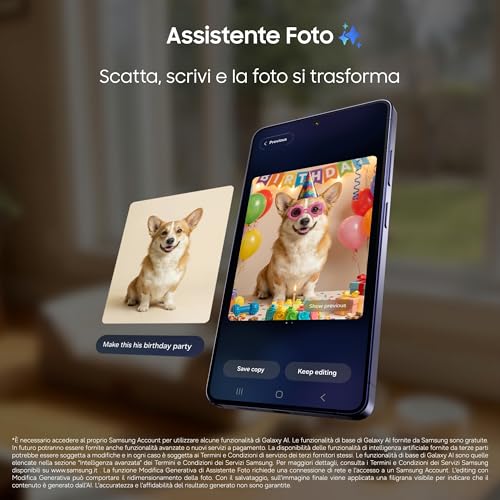 Galaxy S26 Ultra Smartphone AI, 512GB, 3 anni di Garanzia, Privacy Display Integrato, Processore Potente, Assistente Foto, Camera 200 MP, 5000 mAh, Black [Versione italiana] - Smartphone - Immagine 4