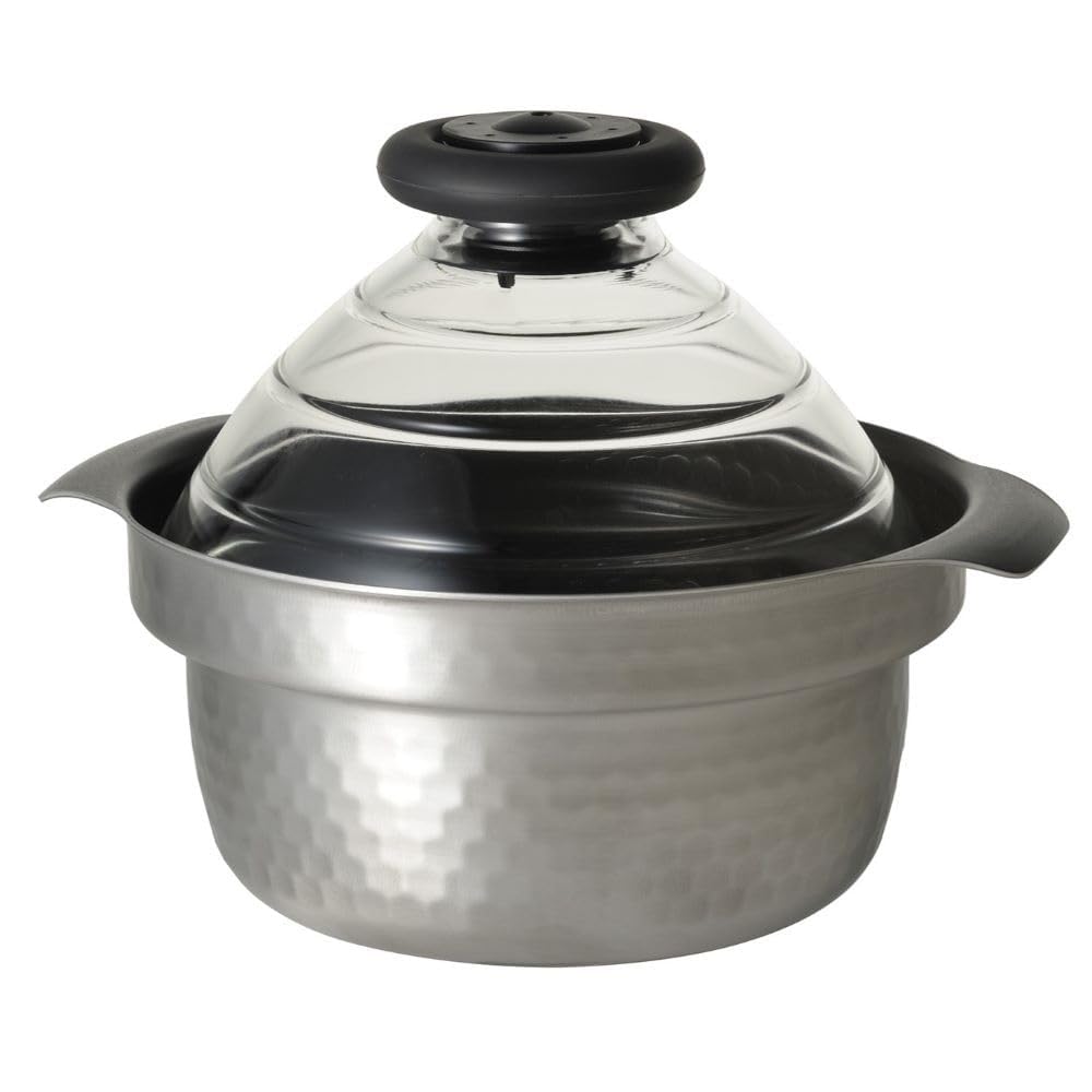 【数量限定】HARIO(ハリオ) ご飯釜 雪平 IH対応 1~3合用 シルバー Amazon | ご飯釜 雪平 IH対応 1~3合用 シルバー 雪平 プレゼント