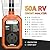 EyGde RV Surge Protector 50 Amp Waterproof, RV Circuit Analyzer with Full Electrical Protection, Power Plug Adapter Protectors for 50amp Camper Travel Trailer Accessories
