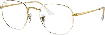 Ray-Ban Unisex Rx6448 Hexagonal Prescription Eyeglass Frames