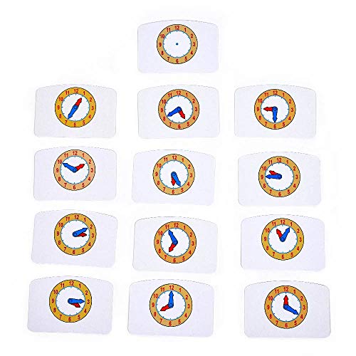 Melissa & Doug Turn & Tell Wooden Clock - Educational Toy With 12+ Reversible Time Cards #TOP3