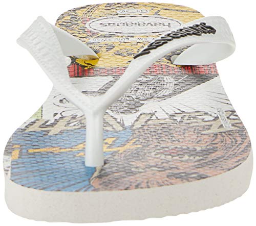 Chinelo, Havaianas, Star Wars, Adulto Unissex, Branco/Preto, 41/42
