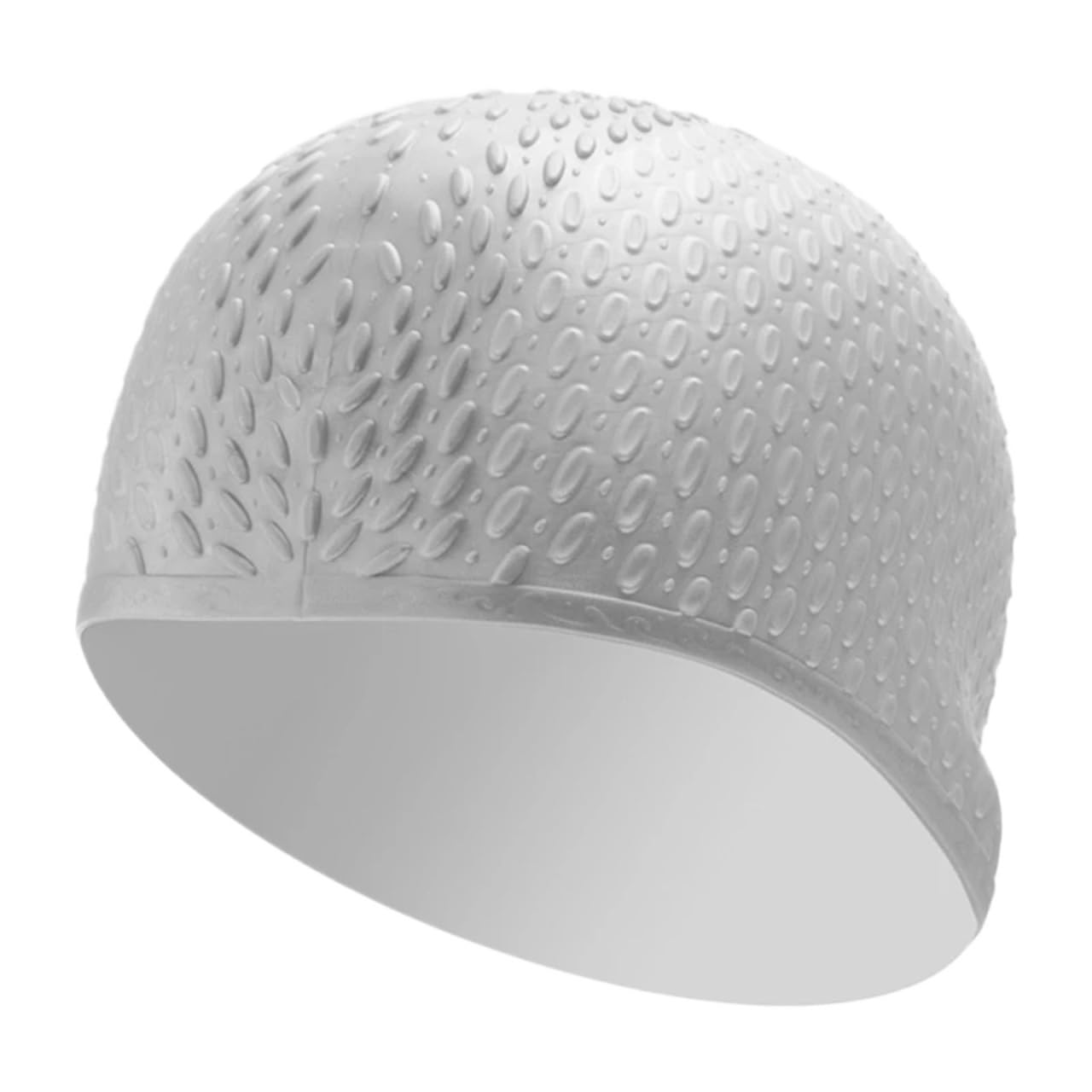 2 uds Gorros de natación Impermeables de Silicona protegen Las Orejas Pelo Largo Deportes Gorro de Piscina Gorro de natación for Hombres y Mujeres