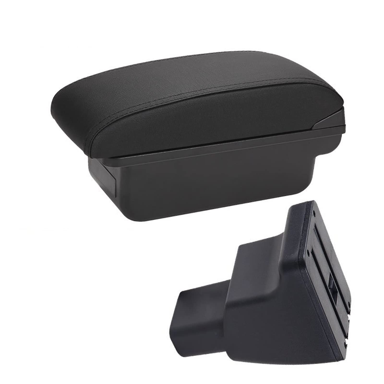 For Hyundai I10 Car Armrest Box USB Car Interior Details Retrofit Storage Box(C2 NO USB)