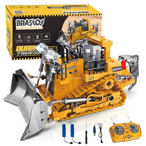 Escavadeira Bulldozer de Controle Remoto Recarregável
