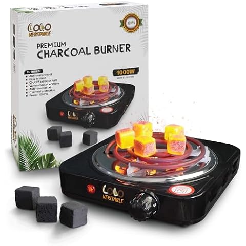 Brûleur à charbon Coco Veritable 1000W Cover