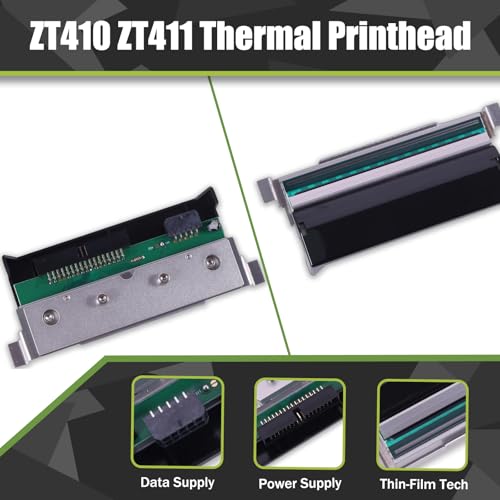 Image of ZT411 Thermal Printhead P1058930-009 for Zebra ZT410 ZT411 203DPI Barcode Printer Head